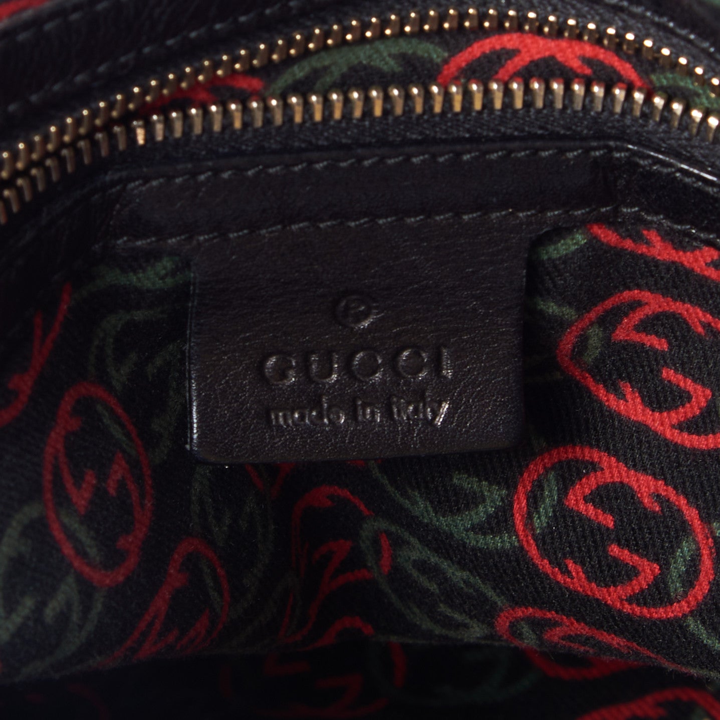 Gucci Calfskin Medium Britt Tote Black 8 of 9