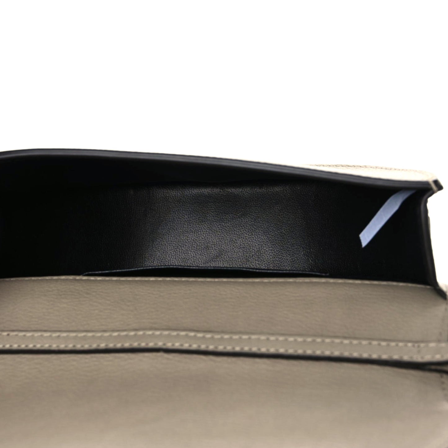 Calfskin Small Nile Bracelet Minaudiere Bag Motty Grey