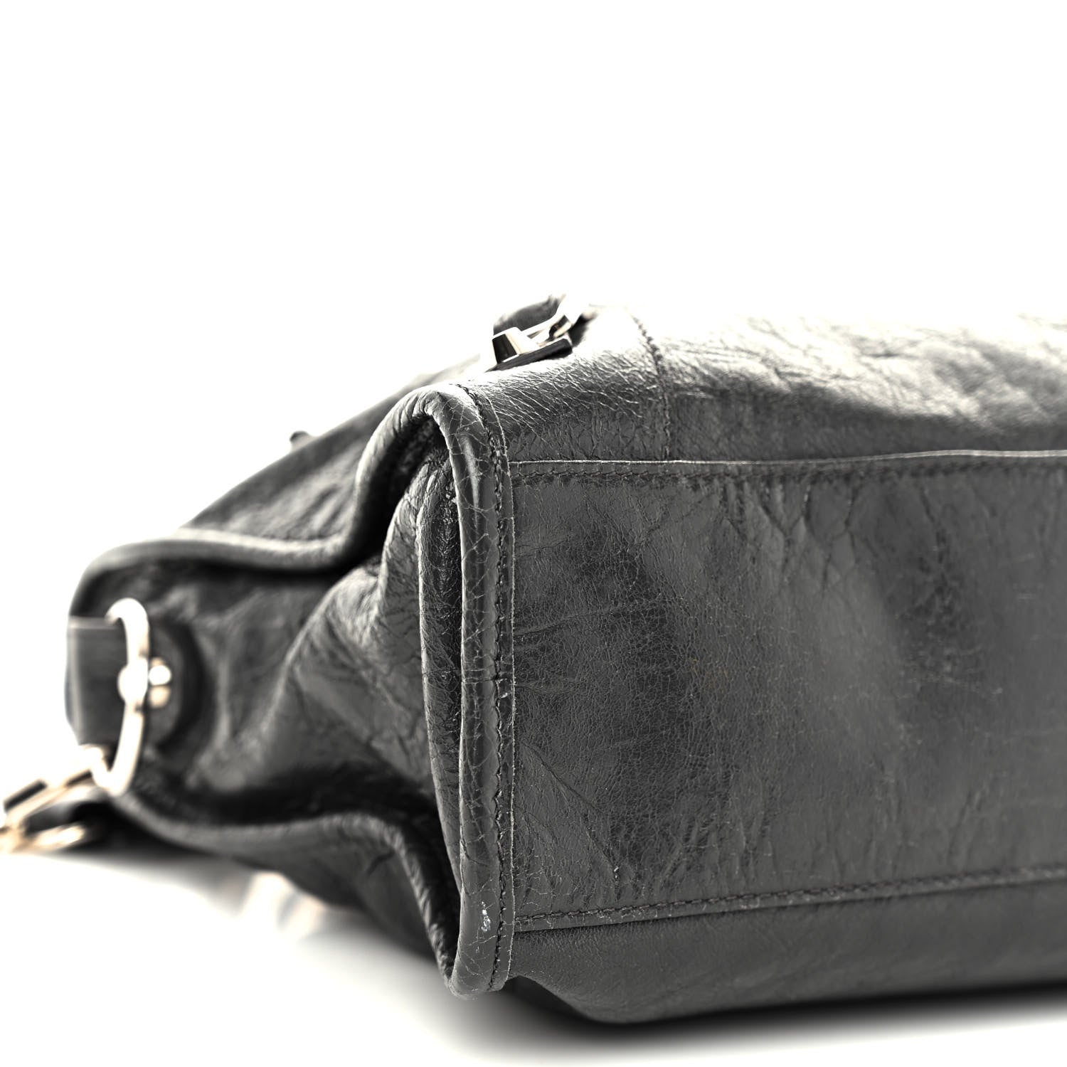 Balenciaga Agneau Classic Silver Hardware S City Black 8 of 10