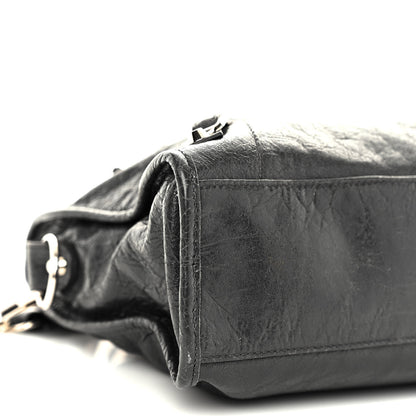 Balenciaga Agneau Classic Silver Hardware S City Black 8 of 10