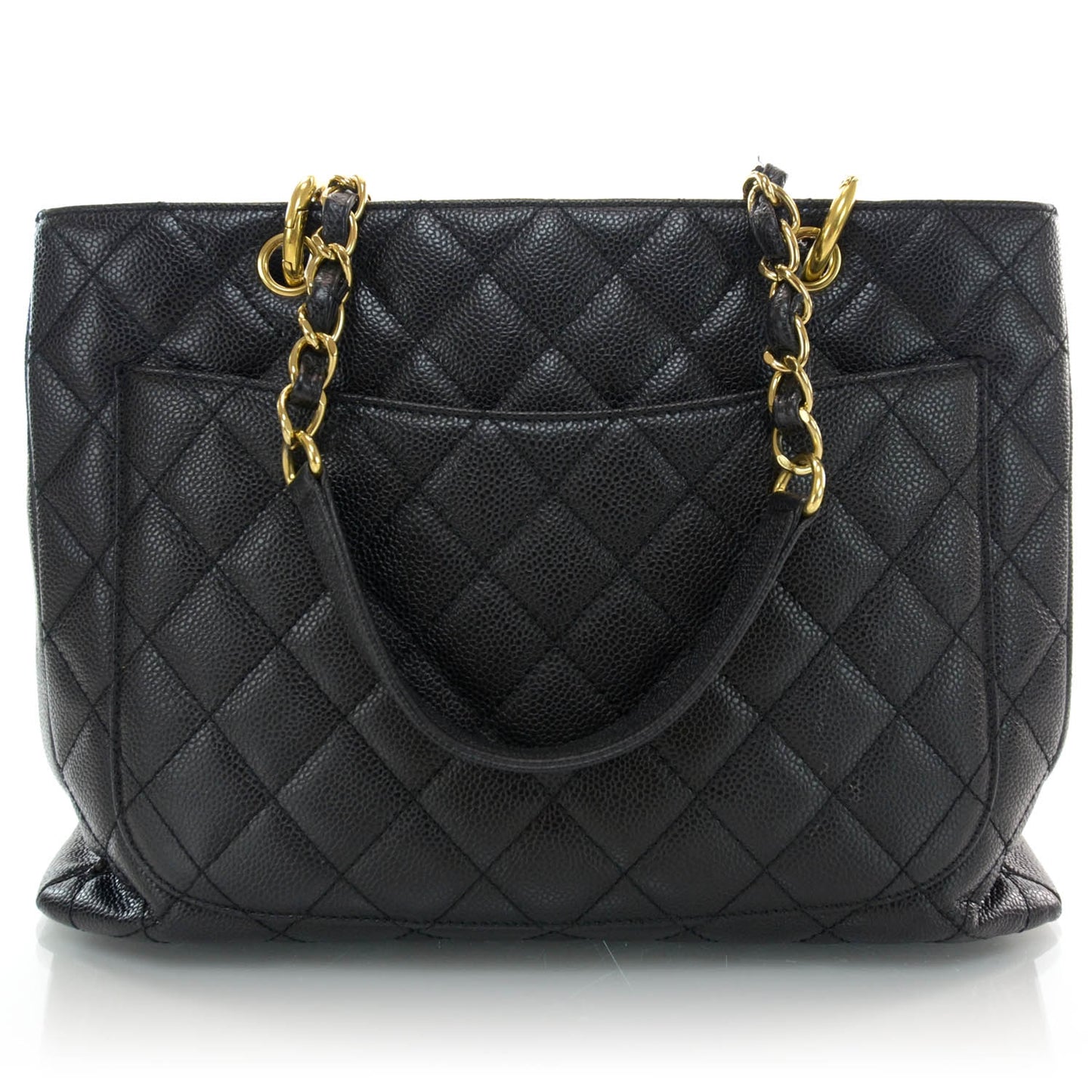Caviar Grand Shopping Tote GST Black