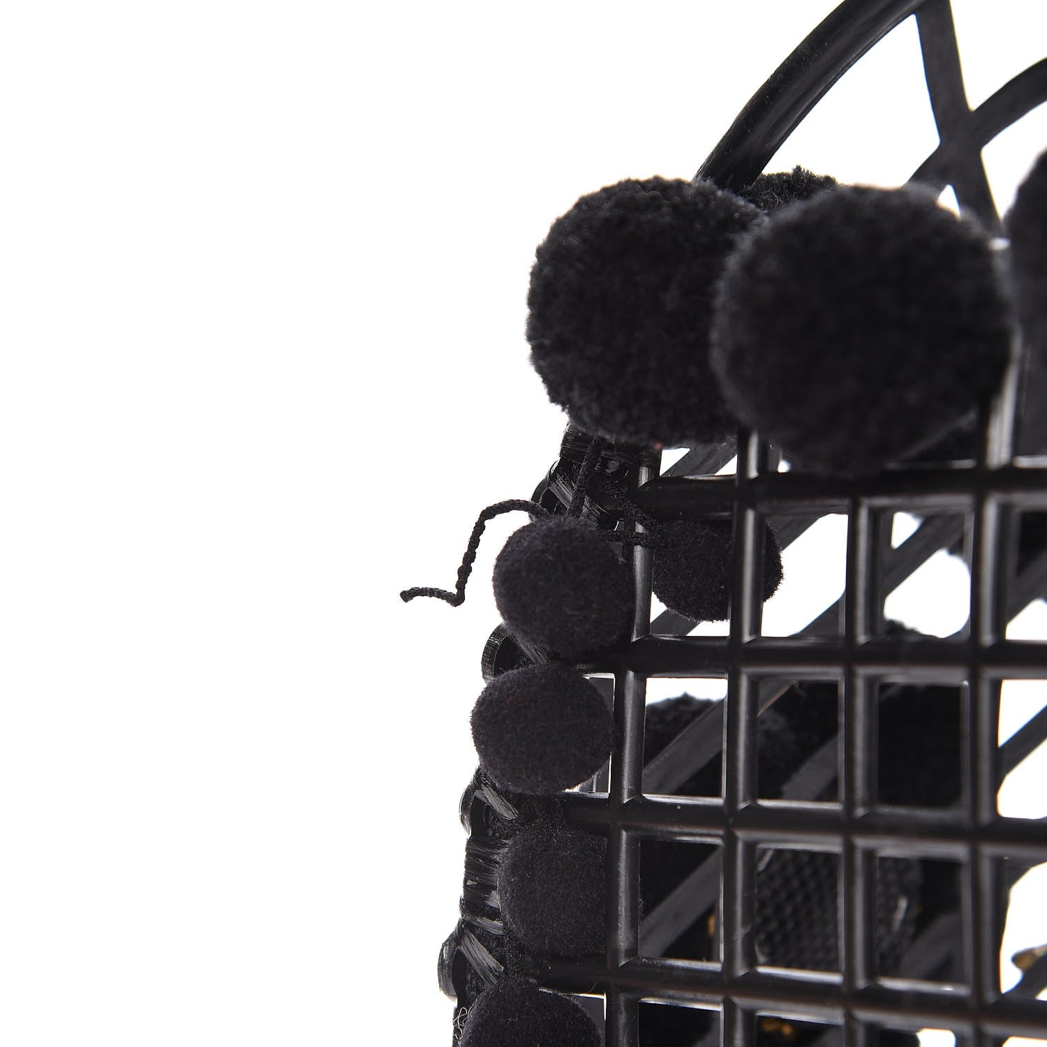 Dolce & Gabbana PVC Cage Market Tote Black 8 of 10