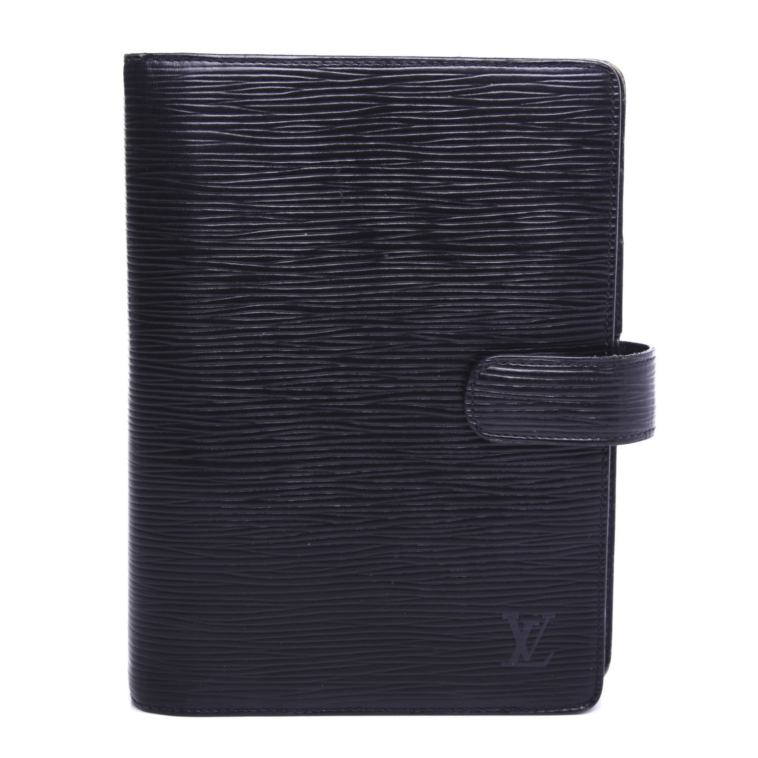Louis Vuitton Epi Medium Ring Agenda Cover Black 1 of 8