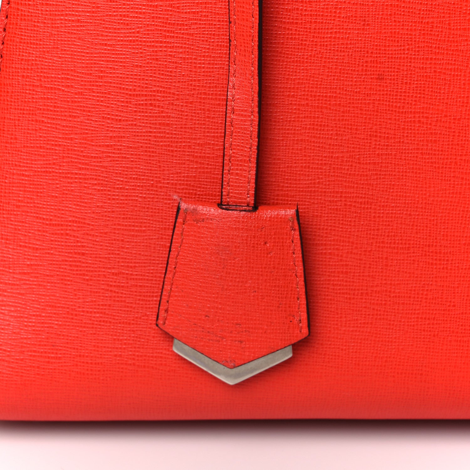 Fendi Vitello Elite Flamingo Large 3Jours Tote Papavero 11 of 13