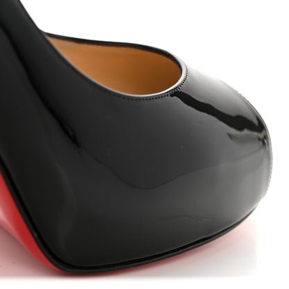 Christian Louboutin Patent New Very Prive 120 Pumps 40 Black 9 of 10