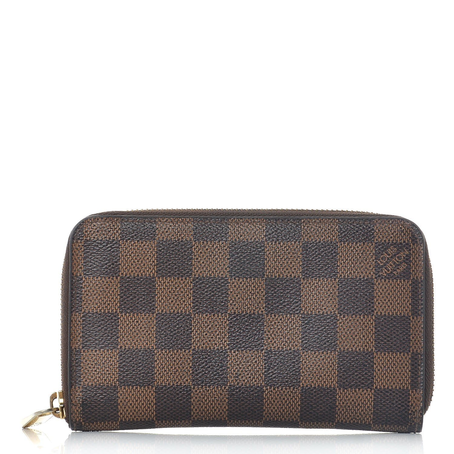 Louis Vuitton Damier Ebene Zippy Compact Wallet 1 of 12