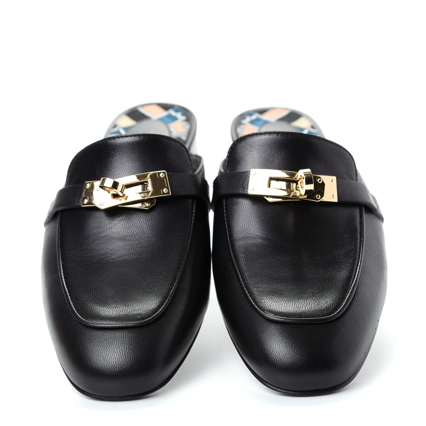 Goatskin Oz Mules 36 Black