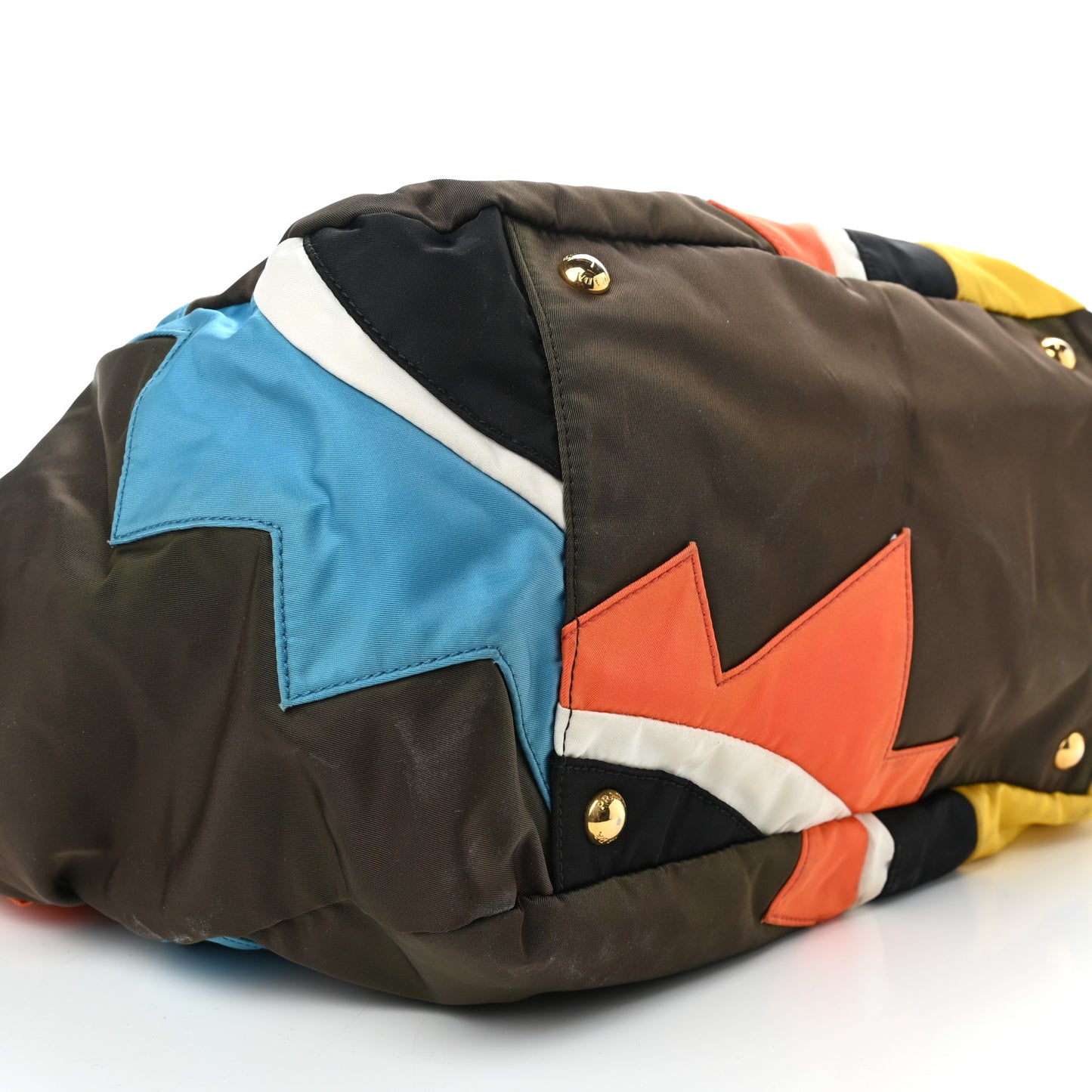 Tessuto Nylon Chain Tote Multicolor