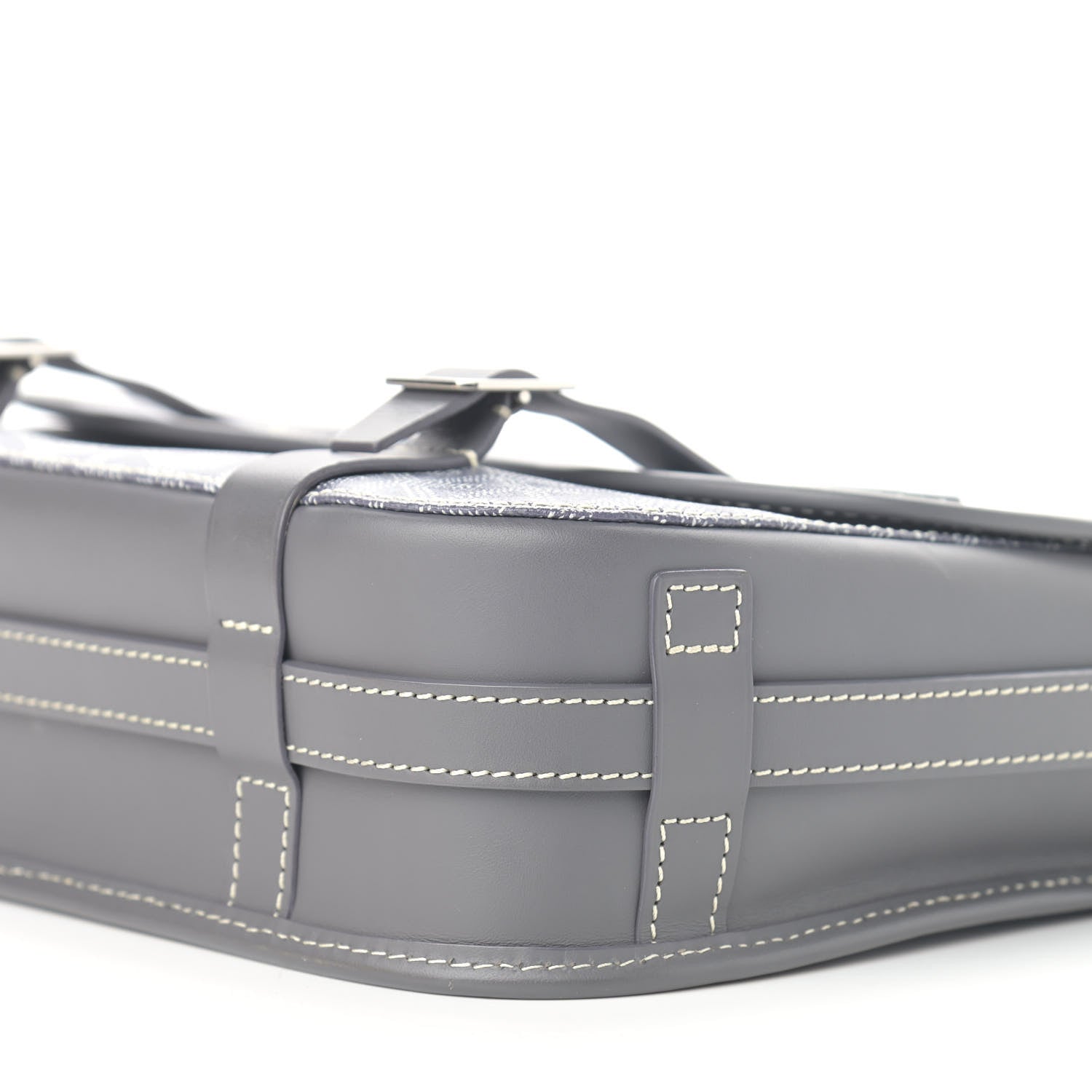 Goyard Goyardine Belvedere MM Messenger Bag Grey 8 of 8