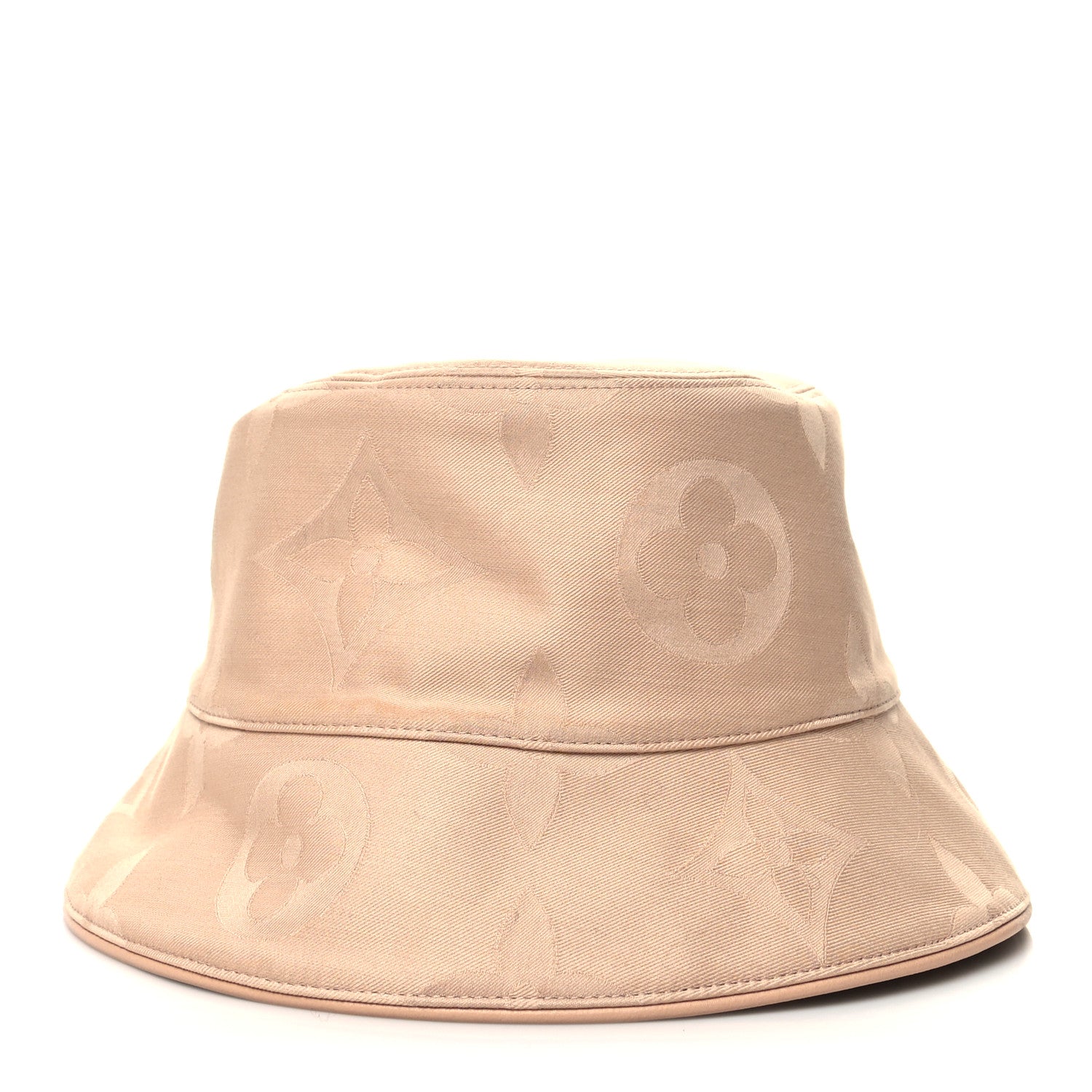 Louis Vuitton Monogram Flower Tile Hat Beige 1 of 8