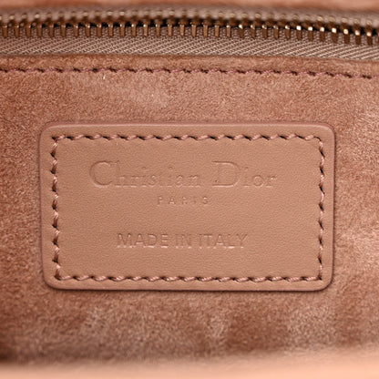 Christian Dior Ultra Matte Calfskin Cannage Medium Lady Dior Beige 6 of 12