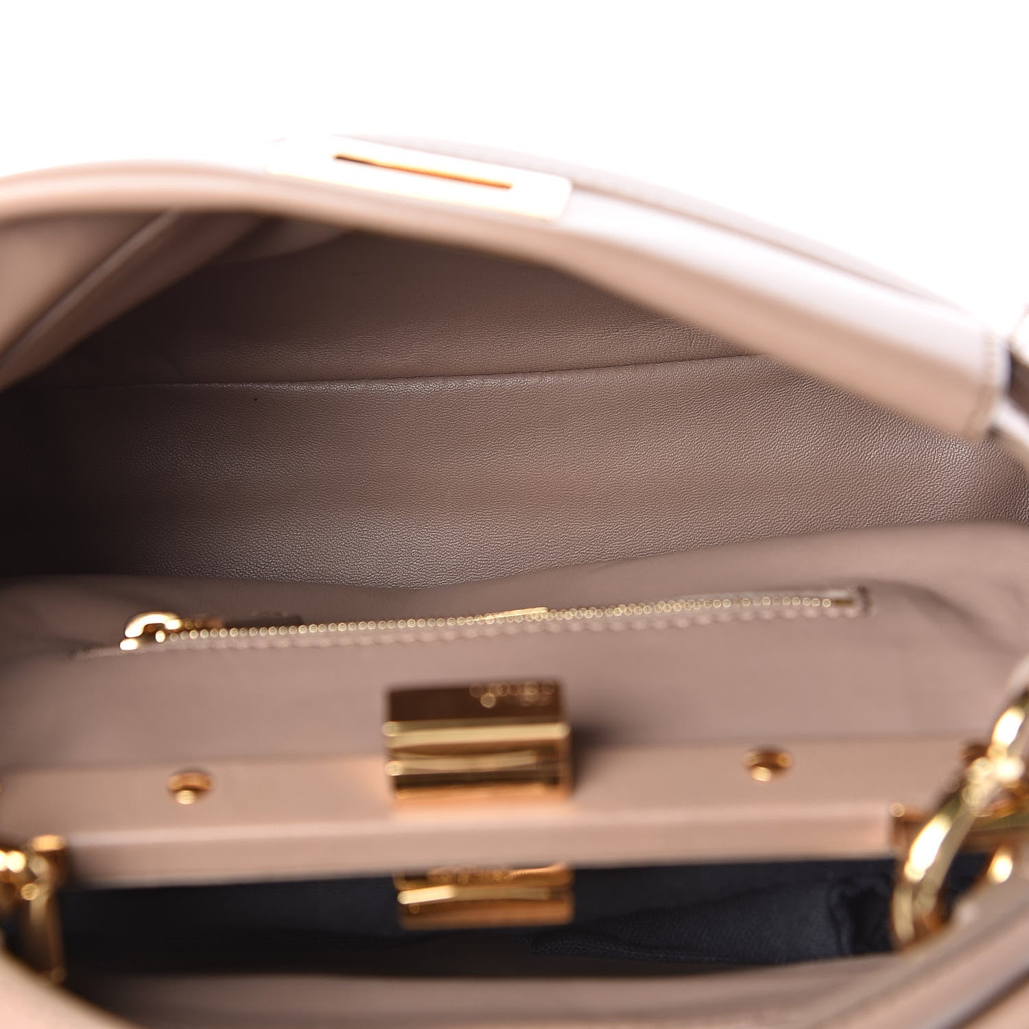 Fendi Nappa Mini Peekaboo Iconic Satchel Ratmusquet 5 of 10