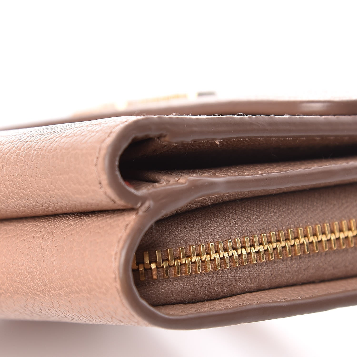 Miu Miu Goatskin Madras Flap Wallet Cammeo 15 of 16