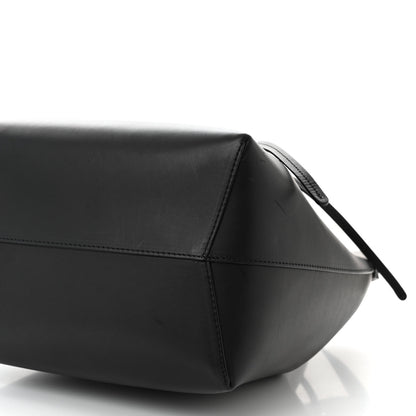 Mansur Gavriel Vegetable Tanned Calfskin Bucket Bag Black Oro 10 of 10