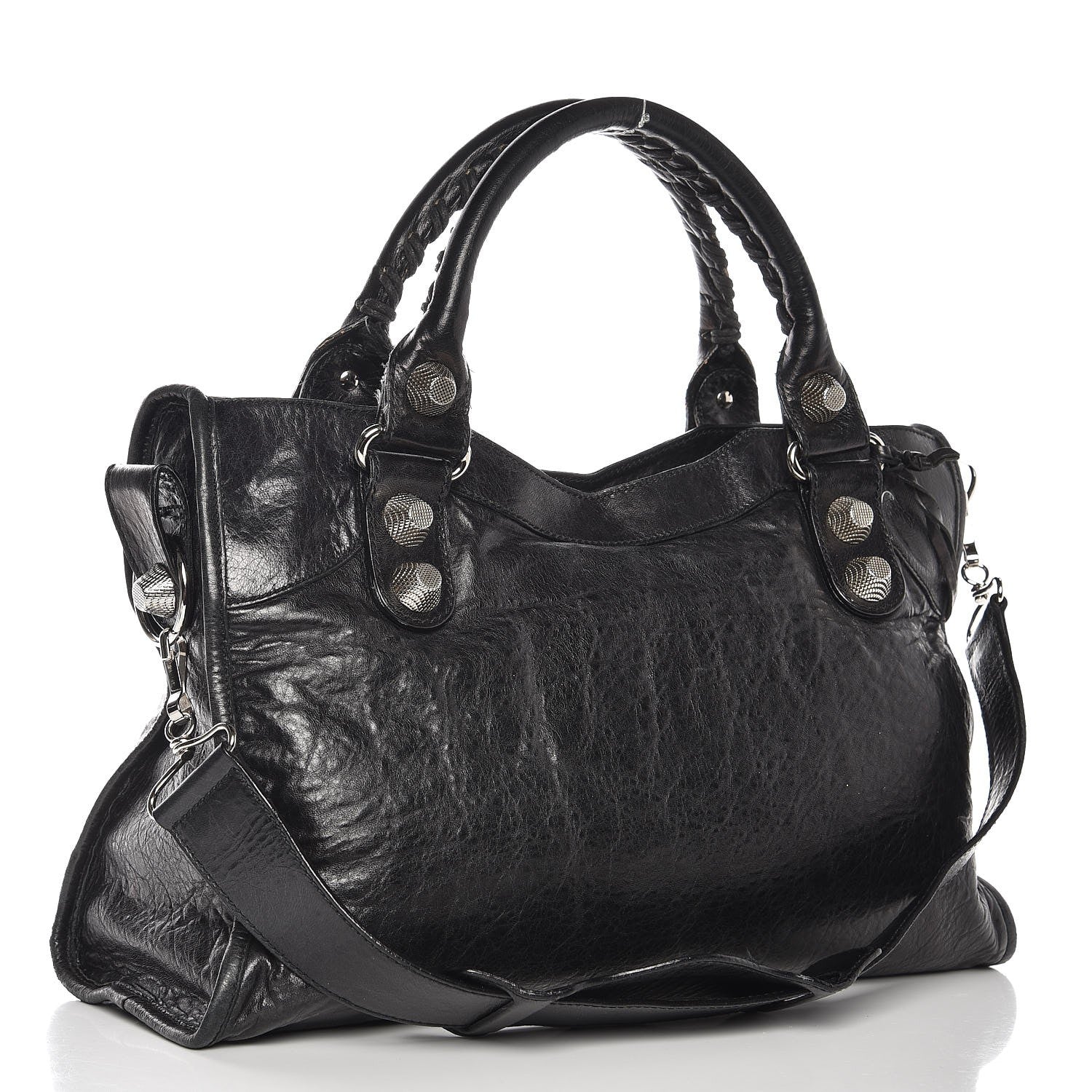 Balenciaga Agneau Giant 21 Silver Hardware City Black 3 of 14