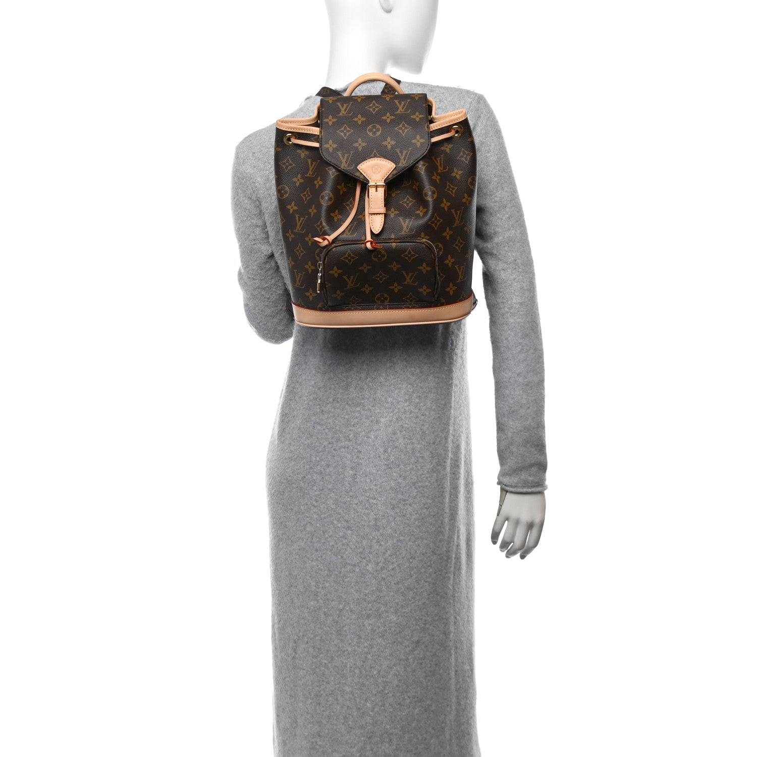 Louis Vuitton Monogram Montsouris PM Backpack 2 of 10