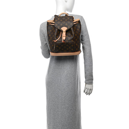 Louis Vuitton Monogram Montsouris PM Backpack 2 of 10