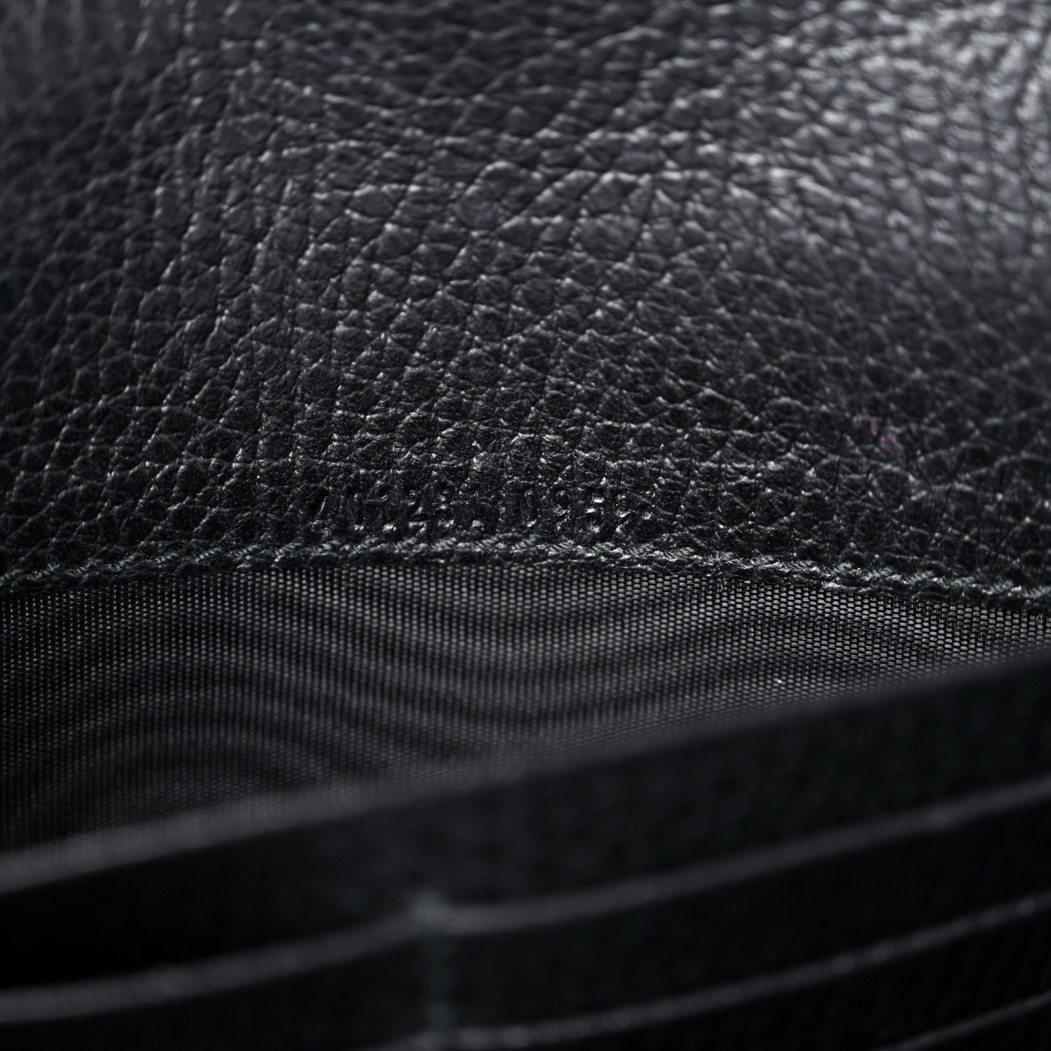 Gucci Calfskin Mini Dionysus Chain Wallet Black 6 of 13