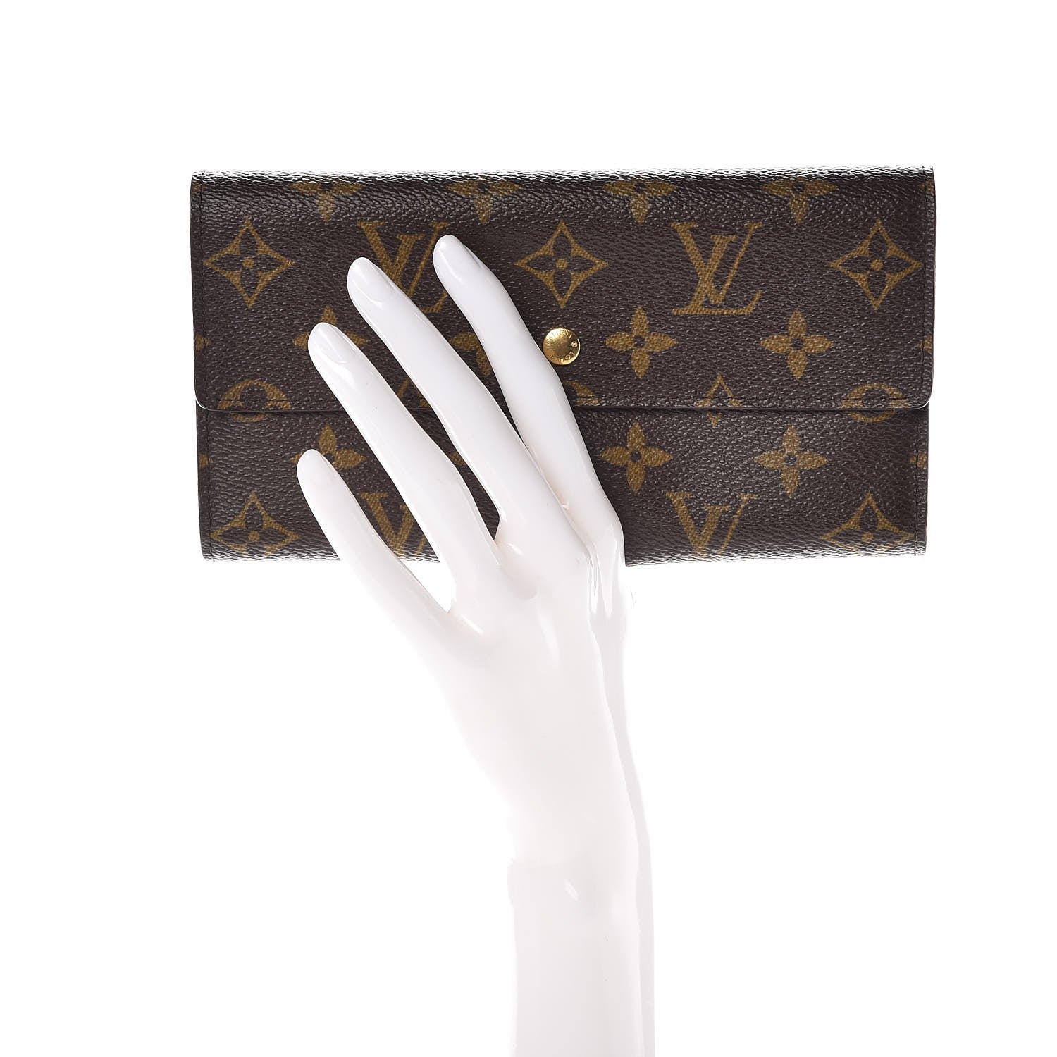 Louis Vuitton Monogram Porte Tresor International Wallet 2 of 12