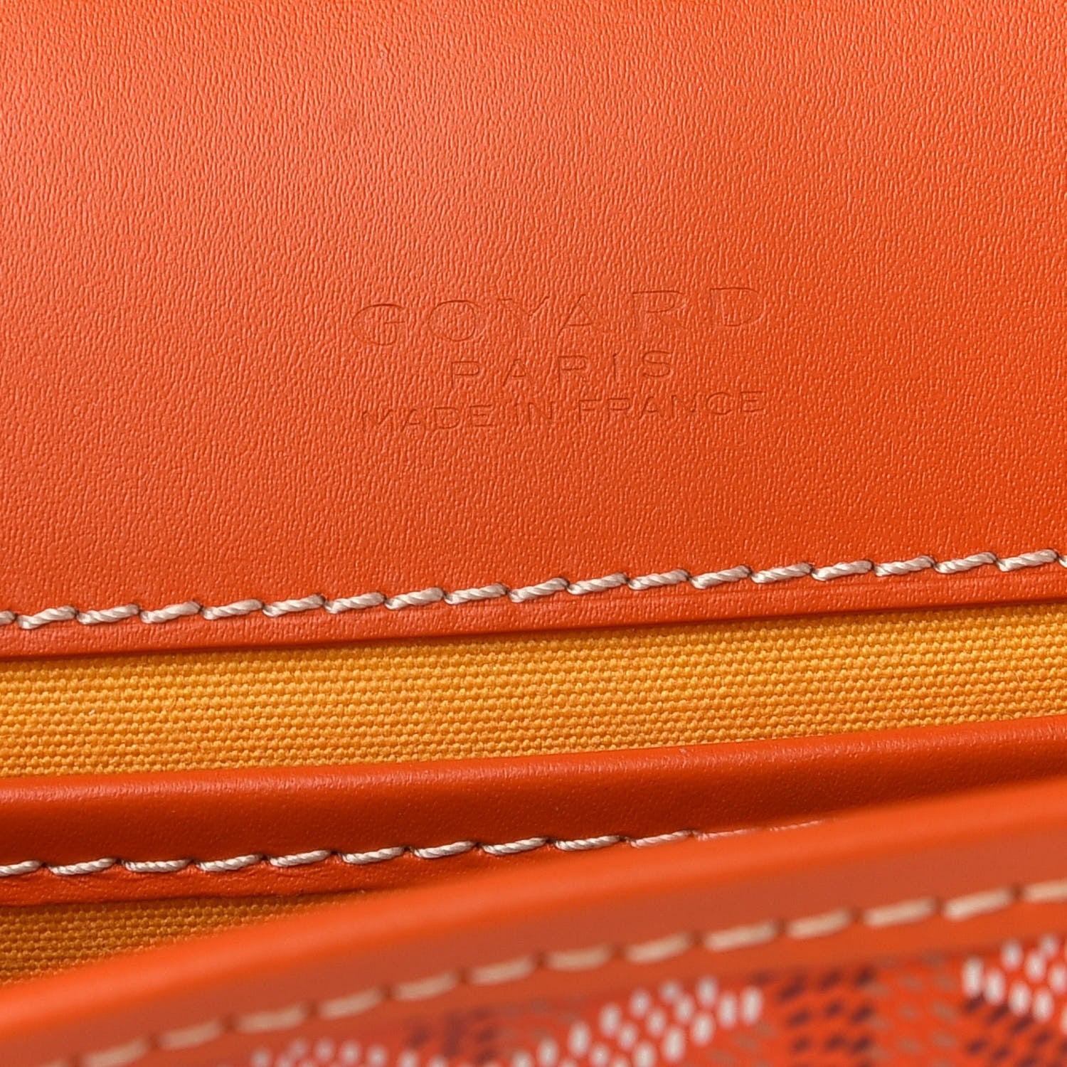Goyard Goyardine Belvedere II PM Messenger Bag Orange 6 of 10
