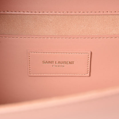 Saint Laurent Smooth Calfskin Classic Monogram Clutch Blush 6 of 8