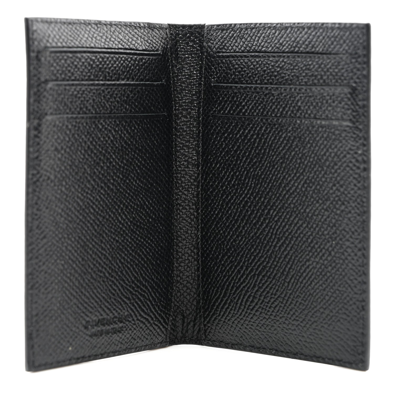Givenchy Calfskin Cross Folding Card Holder Black 5 of 8