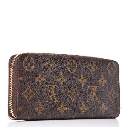 Louis Vuitton Monogram Clemence Wallet Rose Ballerine 3 of 10