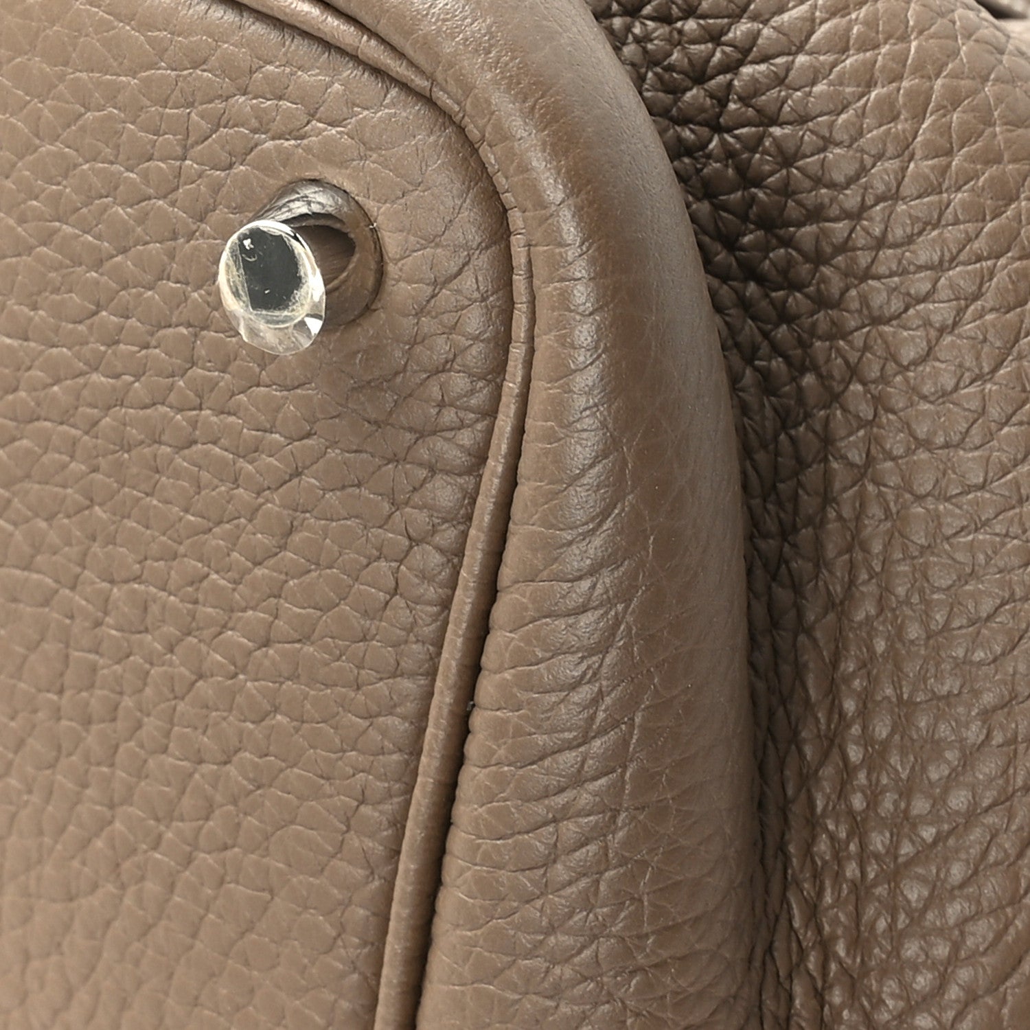 Hermes Taurillon Clemence Picotin Lock 18 PM Etoupe 11 of 12