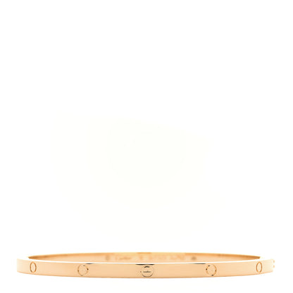 Cartier 18K Yellow Gold Small LOVE Bracelet 19 1 of 7