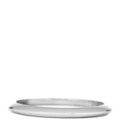 Tiffany Platinum 2mm Knife Edge Band Ring 56 7.5 1 of 3