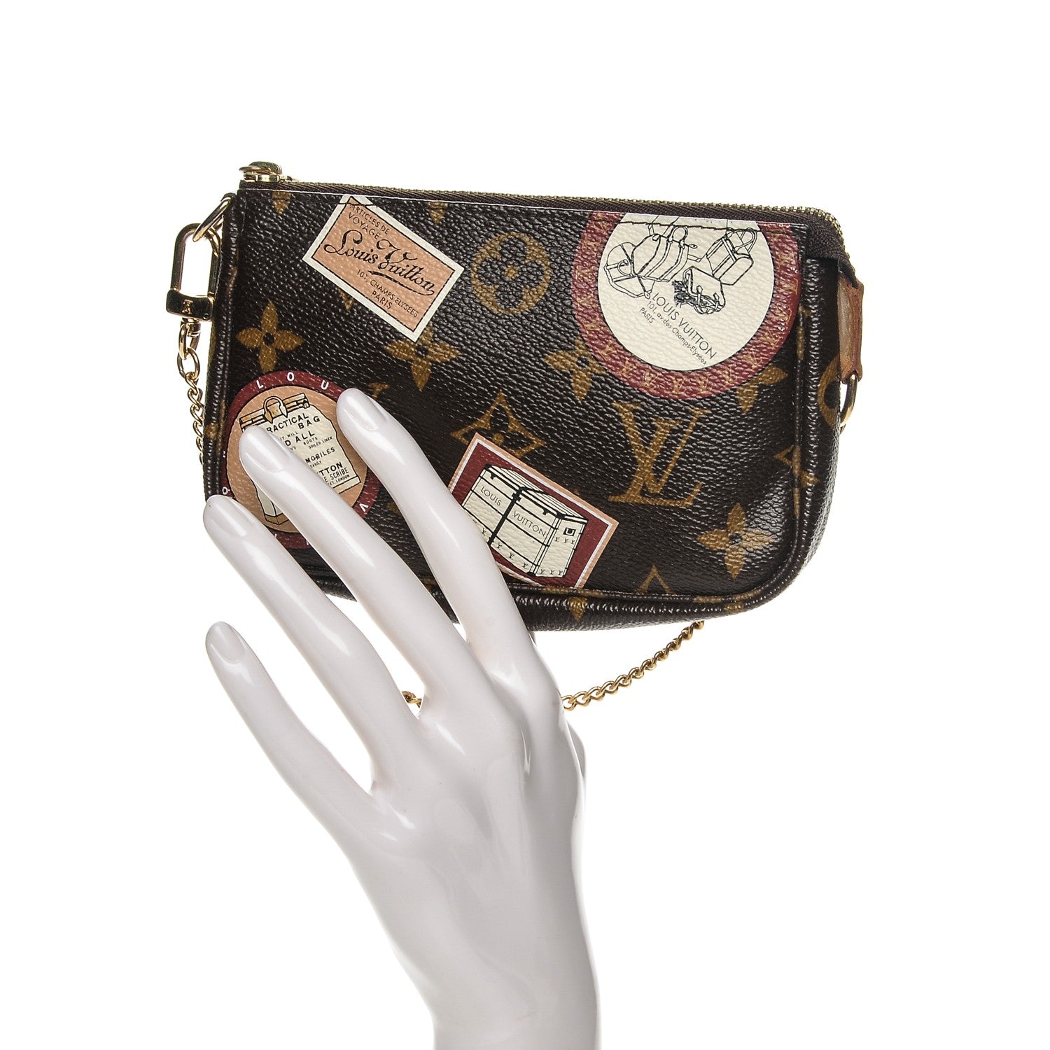 Louis Vuitton Monogram Patch Mini Pochette Accessories 2 of 6
