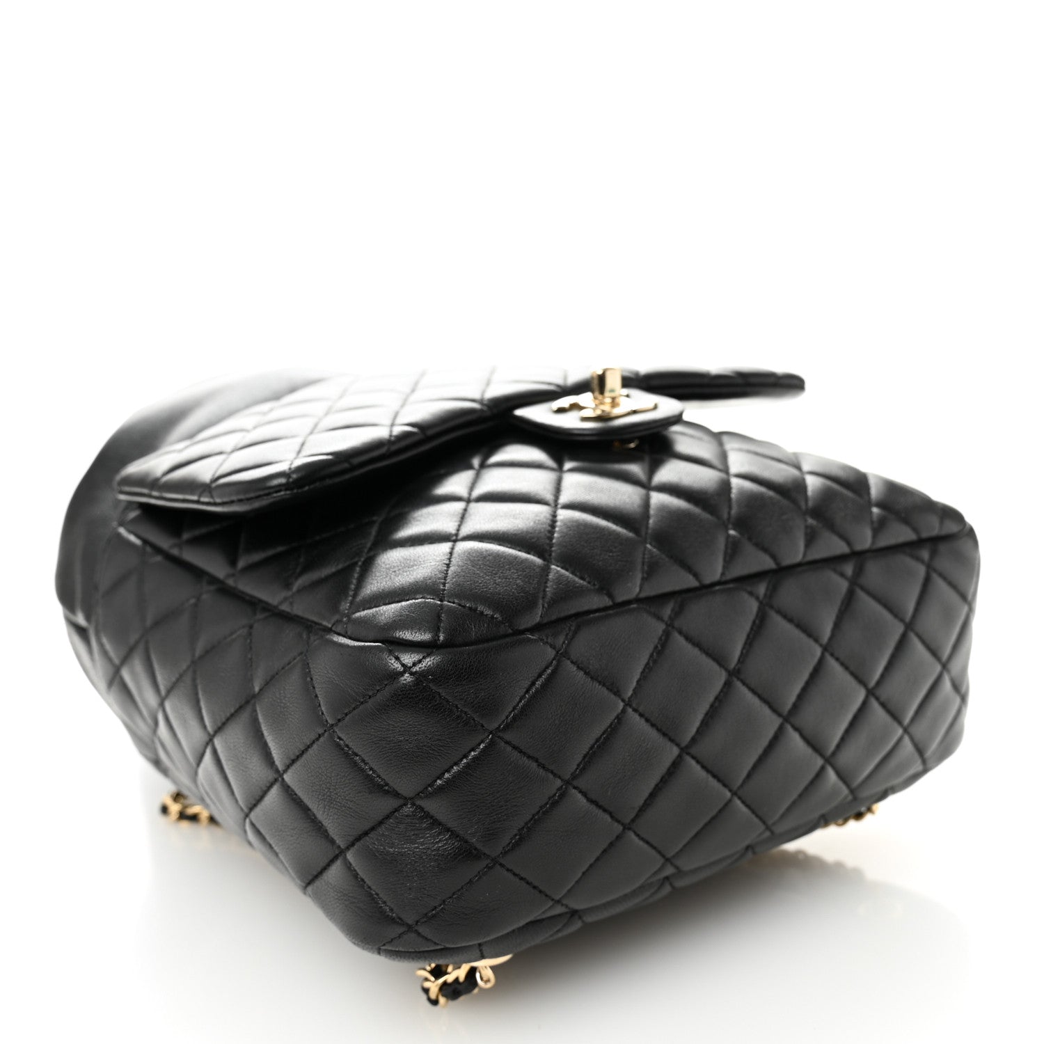 Chanel Lambskin Quilted Large in Seoul Backpack Black 4 of 10