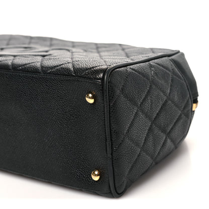 Chanel Caviar Quilted Large Bowler Black 9 of 10