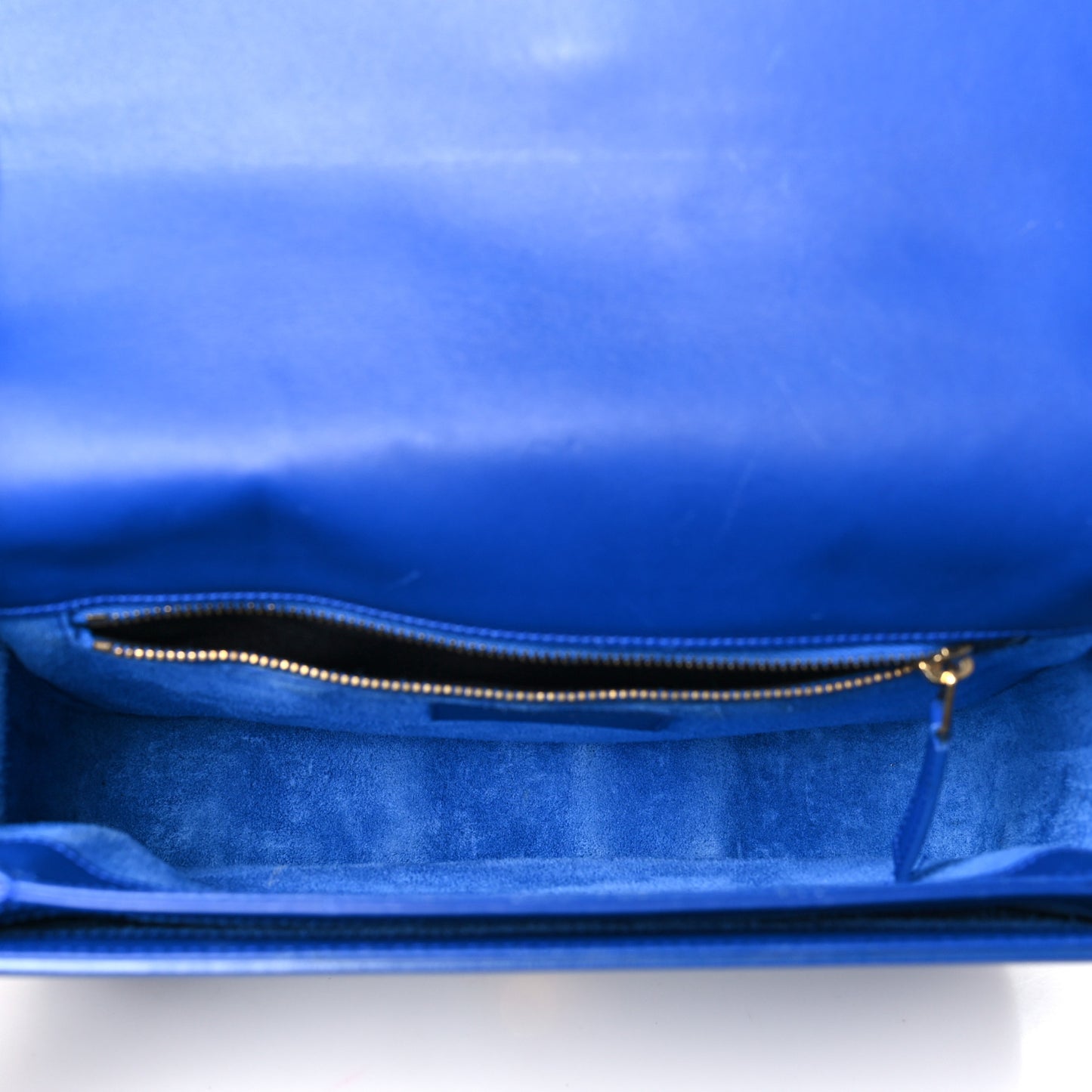 Smooth Calfskin Medium Classic Monogram Universite Bag Royal Blue