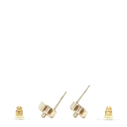 Chanel Metal CC Turnlock Earrings Gold 3 of 5