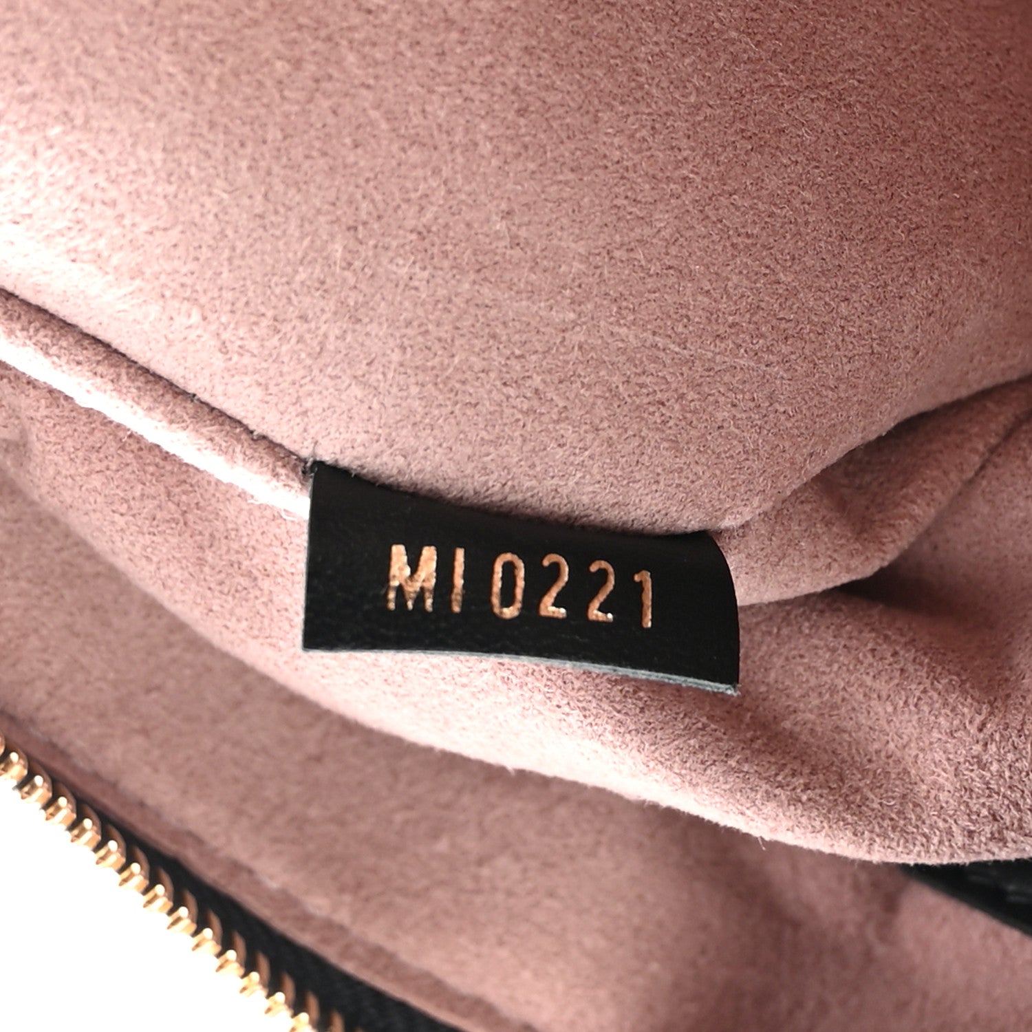 Louis Vuitton Lambskin Embossed Monogram Coussin PM Black 7 of 10