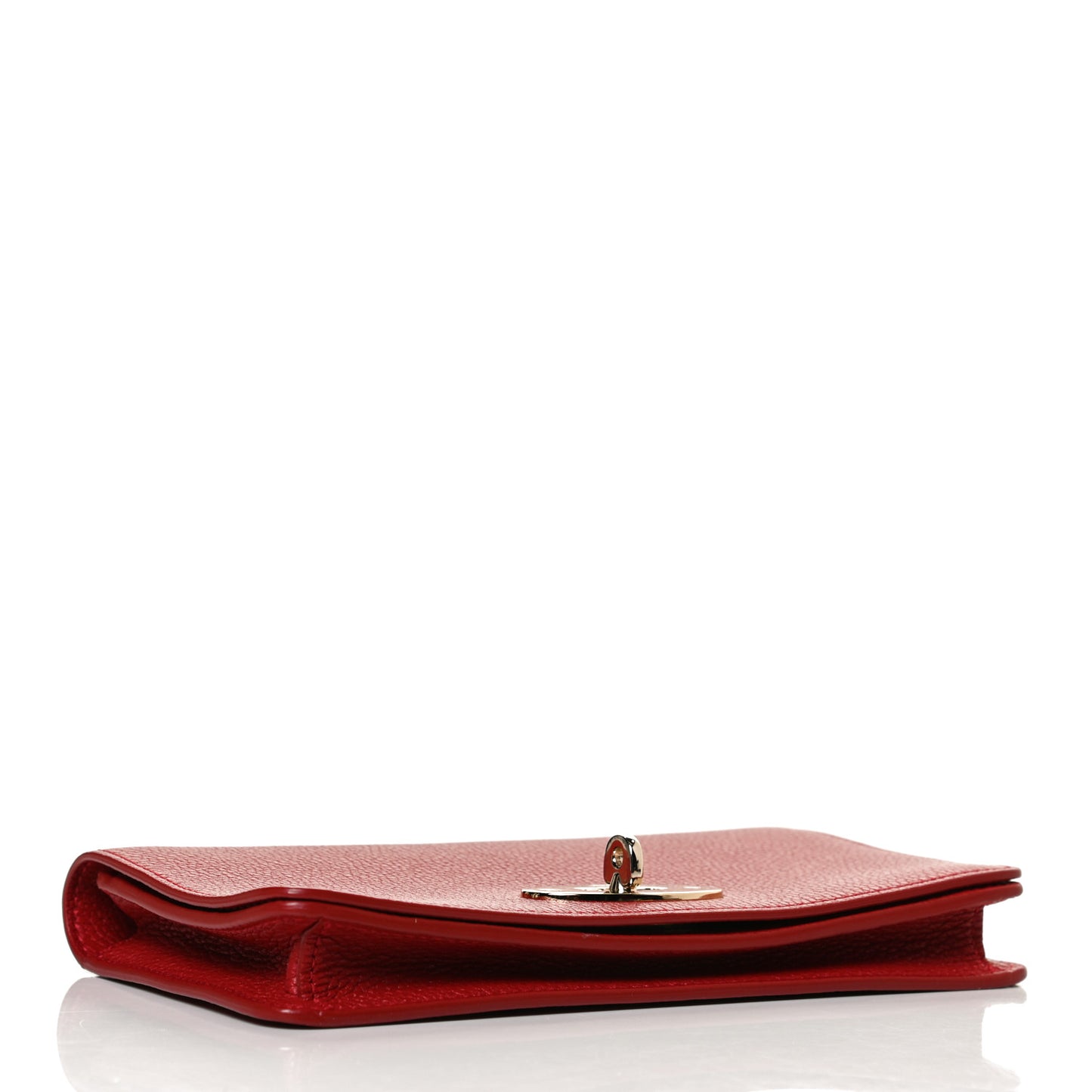 Grainy Print Bayswater Clutch Wallet Tomato Red