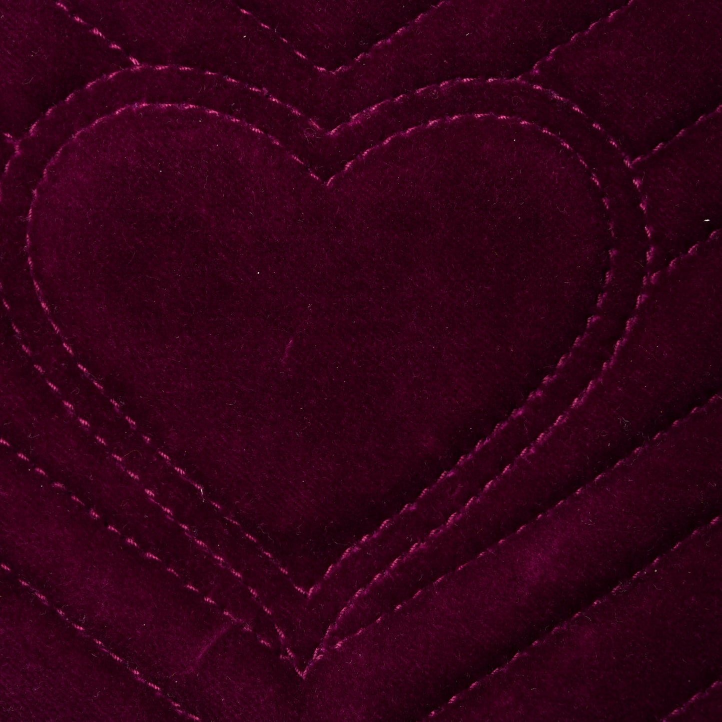 Velvet Matelasse Small GG Marmont Shoulder Bag Fuchsia Violet Cyclamen