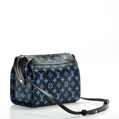 Louis Vuitton Colored Monogram Speedy Amazon PM Blue Black 3 of 6