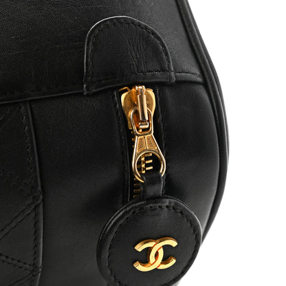 Chanel Lambskin Vanity Cosmetic Case Black 11 of 12