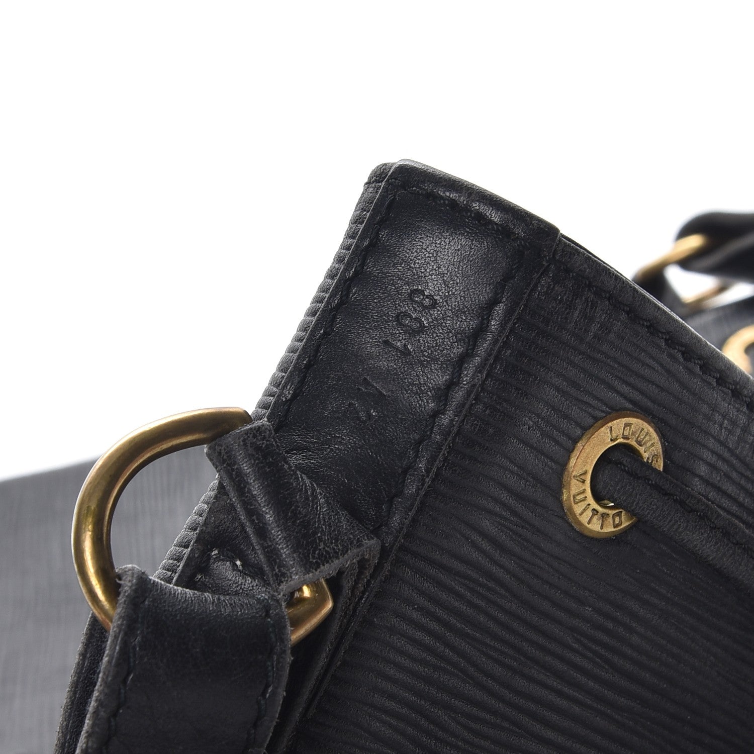Louis Vuitton Epi Noe Black 6 of 14