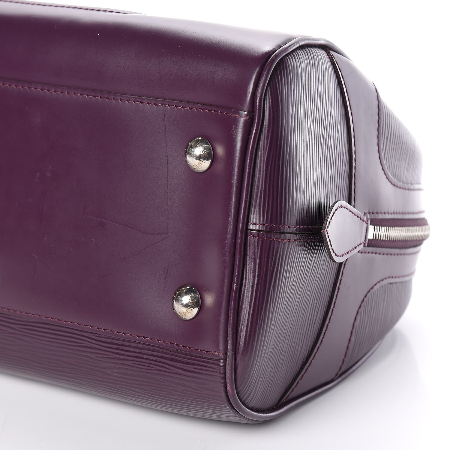 Louis Vuitton Epi Bowling Montaigne GM Cassis 10 of 13