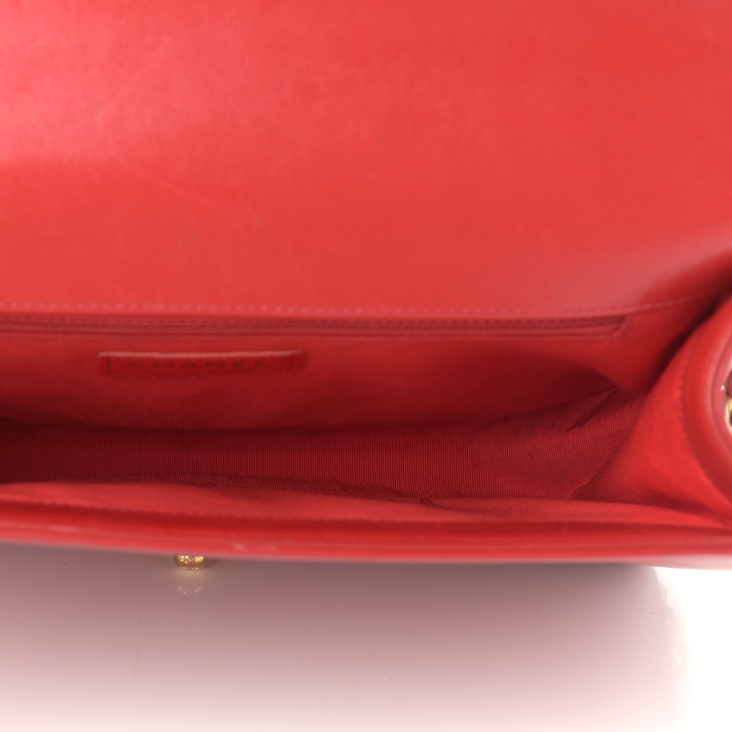Chanel Lambskin Quilted New Medium Boy Flap Red 5 of 12