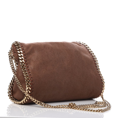 Stella McCartney Shaggy Deer Mini Falabella Fold Over Tote Pink 3 of 9