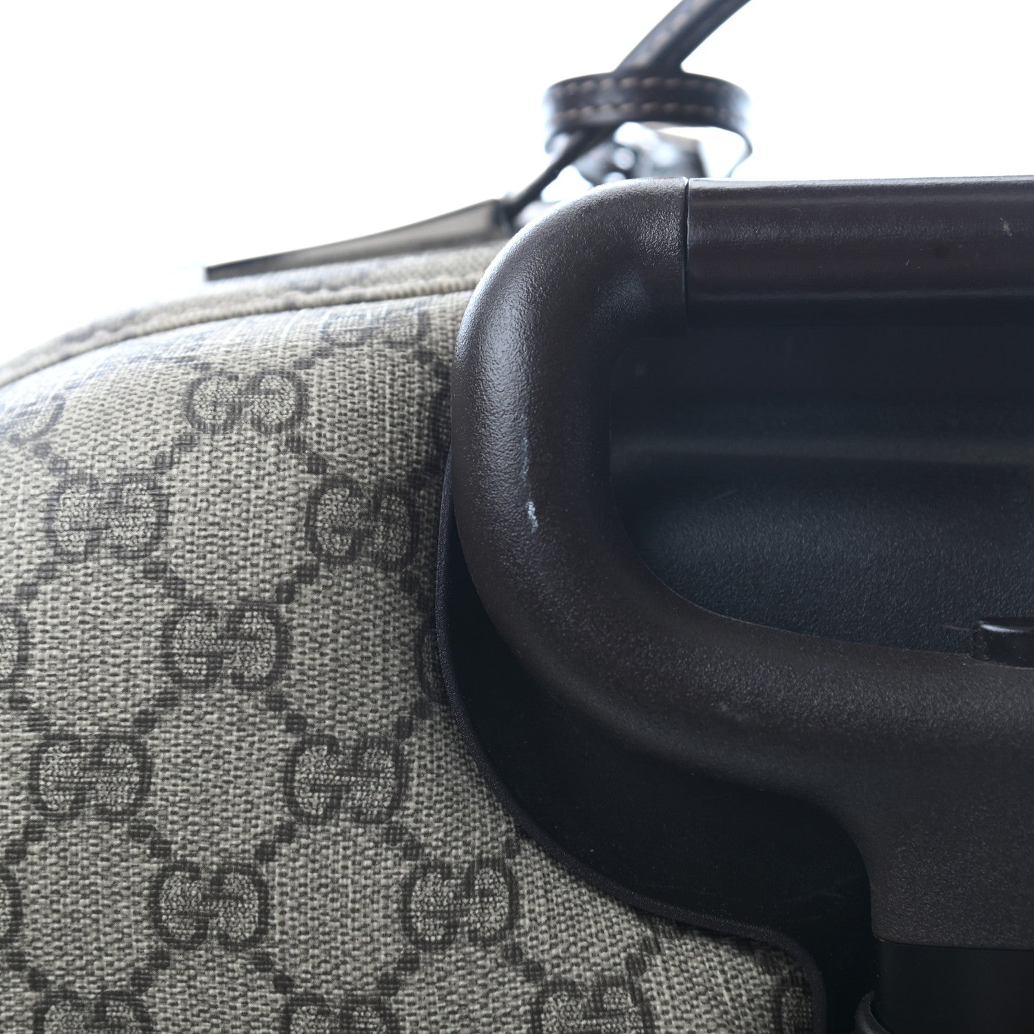 Gucci GG Plus Monogram Small Interlocking G Trolley Brown 17 of 18