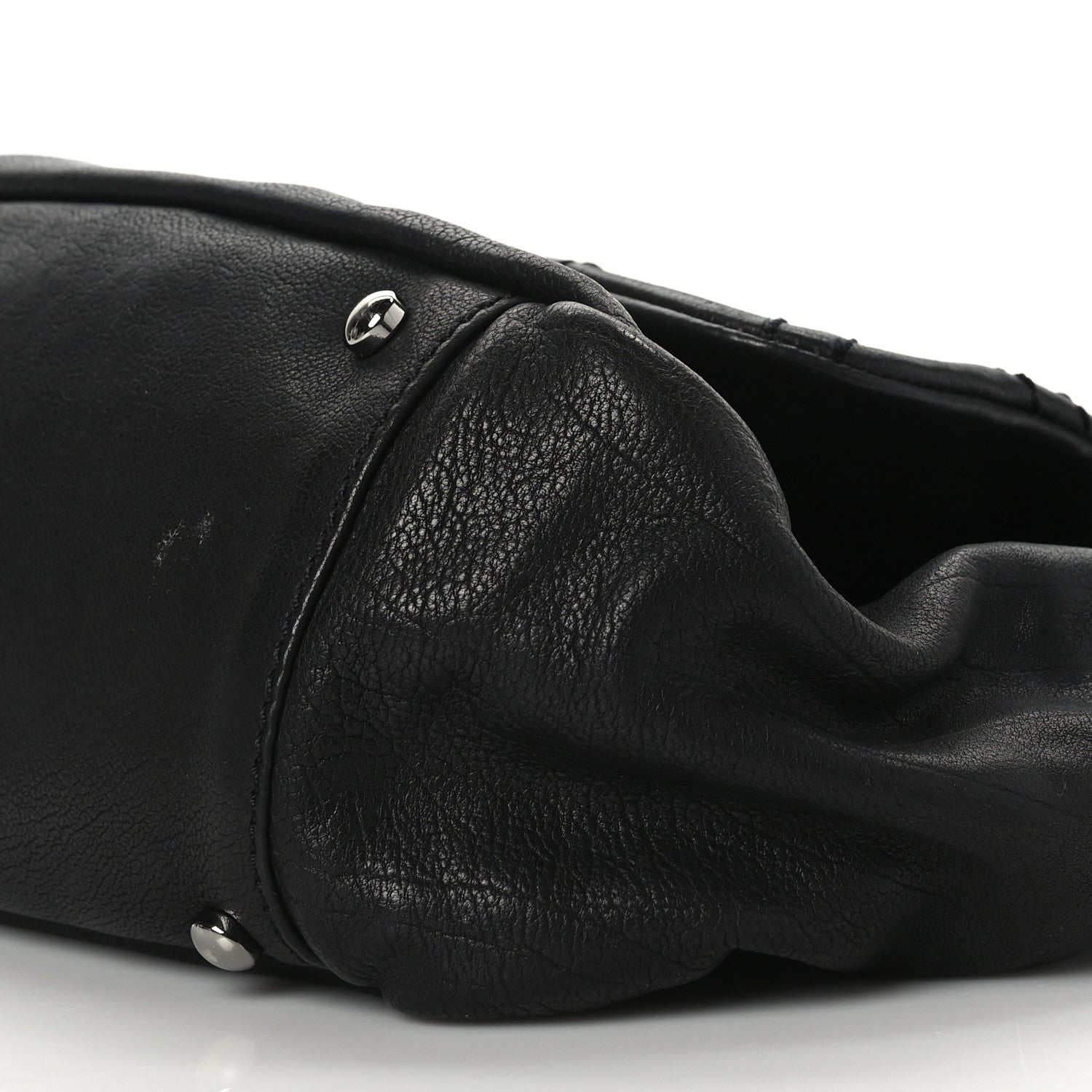 Chanel Calfskin Diamond Stitch Accordion Flap Black 9 of 10
