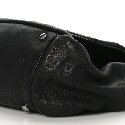 Chanel Calfskin Diamond Stitch Accordion Flap Black 9 of 10