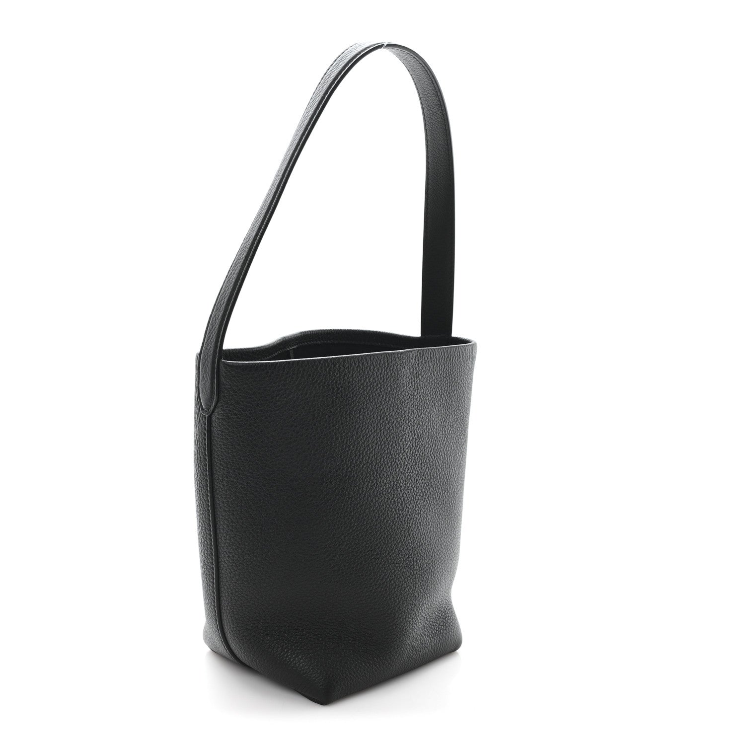 The Row Grained Calfskin Small N/S Park Tote Black 3 of 9