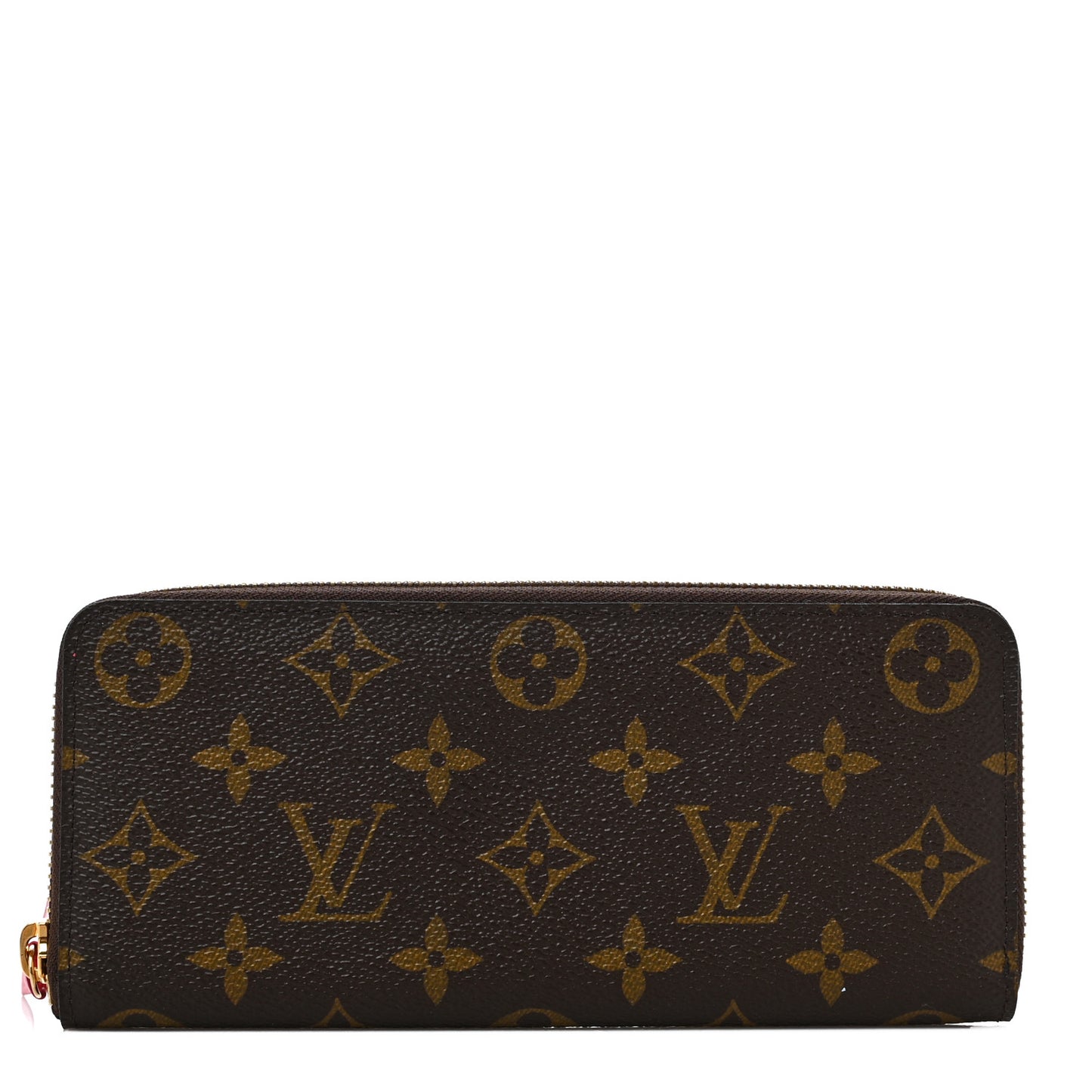 Monogram Clemence Wallet Fuchsia