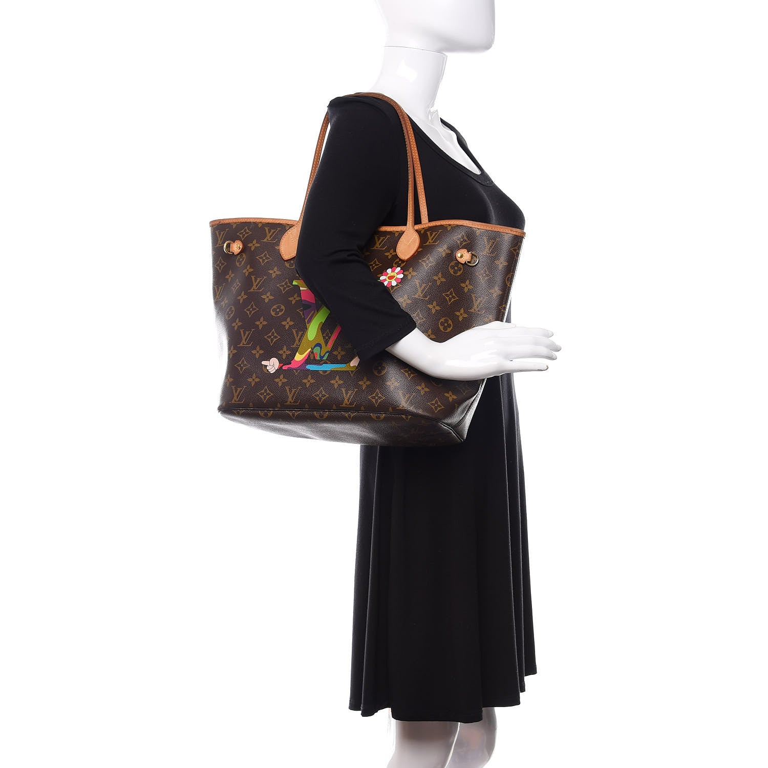 Louis Vuitton Monogram MOCA Neverfull MM 2 of 23